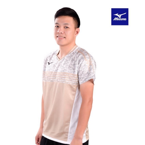 MIZUNO ÁO T-SHIRT CẦU LÔNG MIZUNO ĐEN